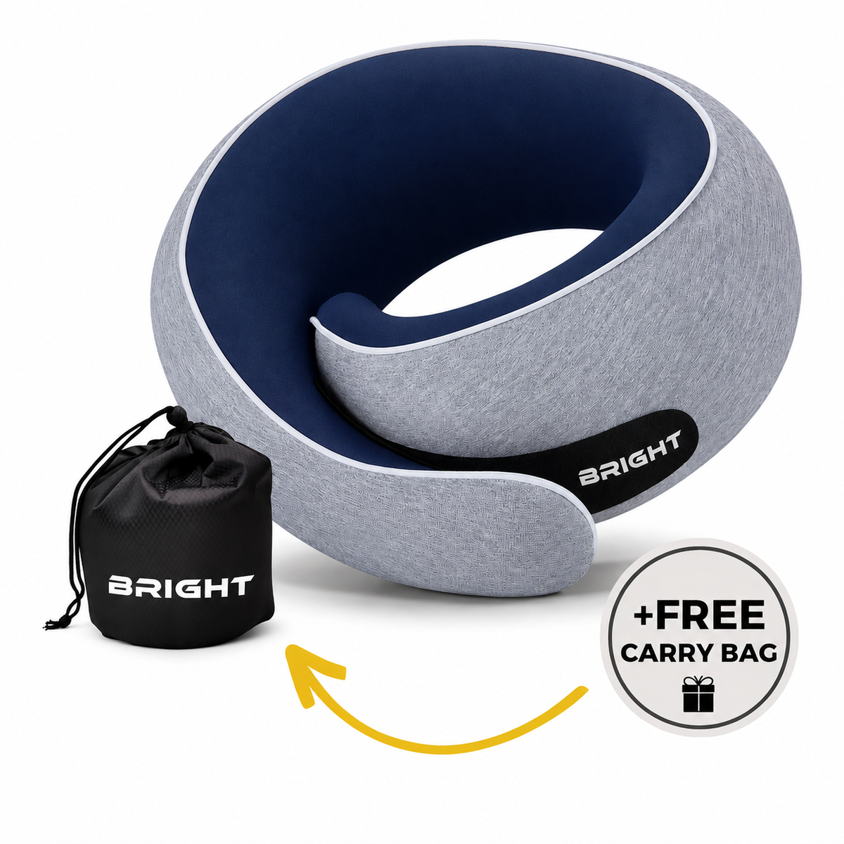 The Original Bright® Travel Pillow